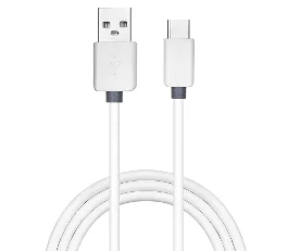 白色簡潔micro線 材質(zhì)耐用 數(shù)據(jù)充電同步